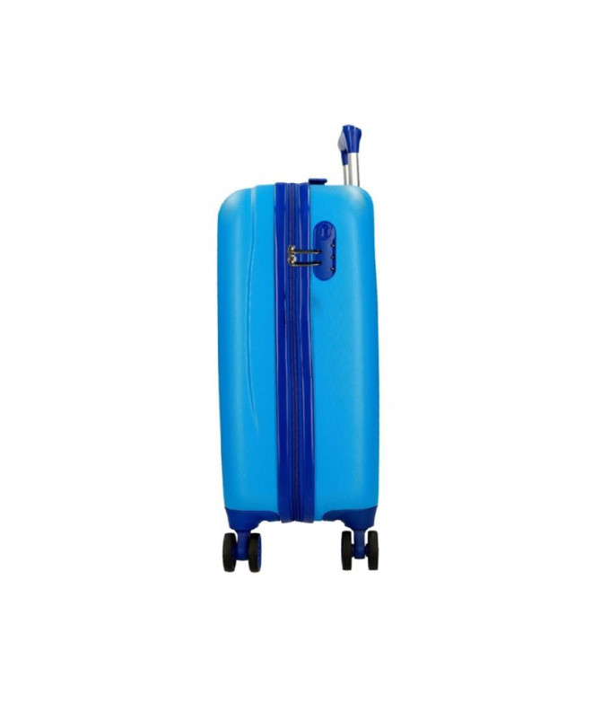 Valise Disney Abs 50 Cm 4R Cars Lets Race Bleu