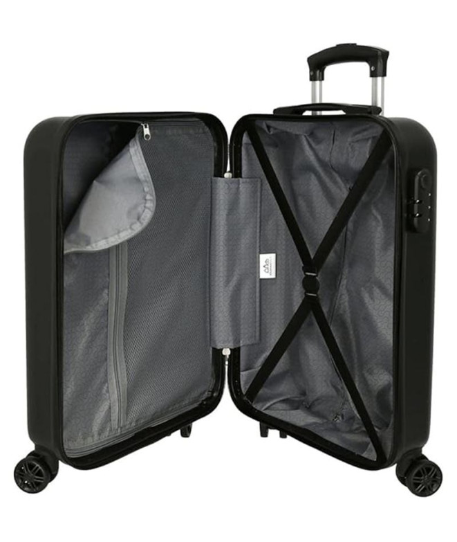 Maleta Disney Abs 55Cm 4W Malefica Negro