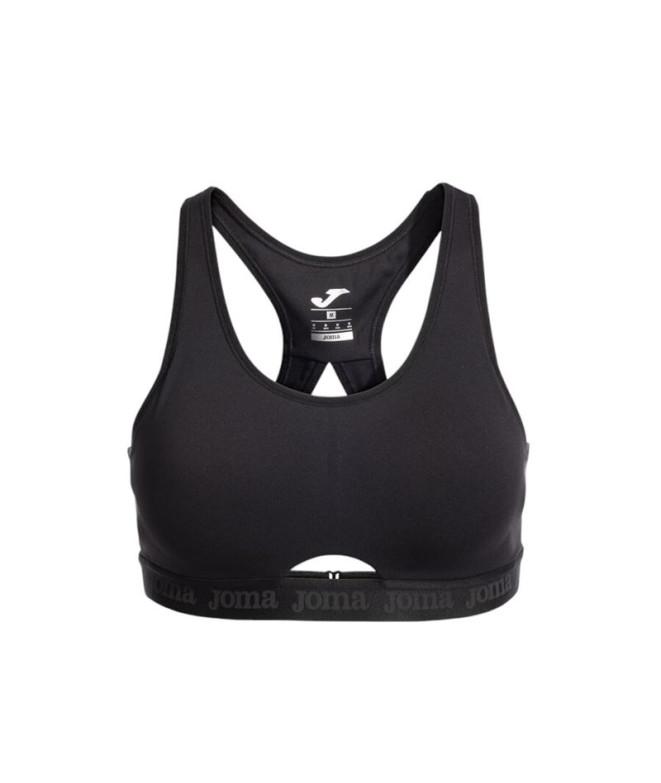 Sujetador deportivo de Fitness Joma R-City Iconic Negro Niña
