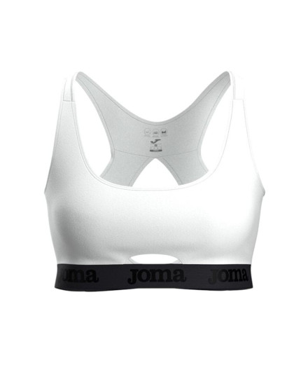 Brassiere de sport de Fitness Joma R-City Iconic Blanc Fille