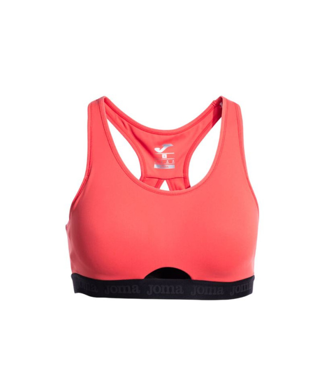 Sujetador deportivo de Fitness Joma R-City Iconic Coral Niña