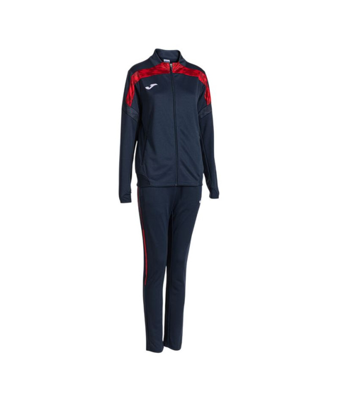 Chándal Joma Championship Viii Dark Navy Rojo Mujer