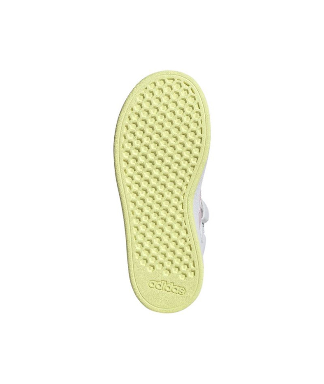 Sapatilhas adidas Grand Court Mid Infantil Branco