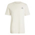 Camiseta adidas Essentials Single Embroidered Small Logo Homem Bege