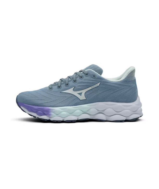 Zapatillas De Running Mizuno Wave Sky 8 Mujer Gris Medio