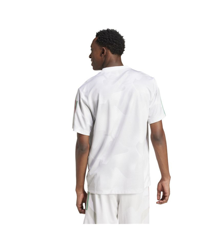 Camiseta adidas Tiro Np Homem Branco/Vermelho