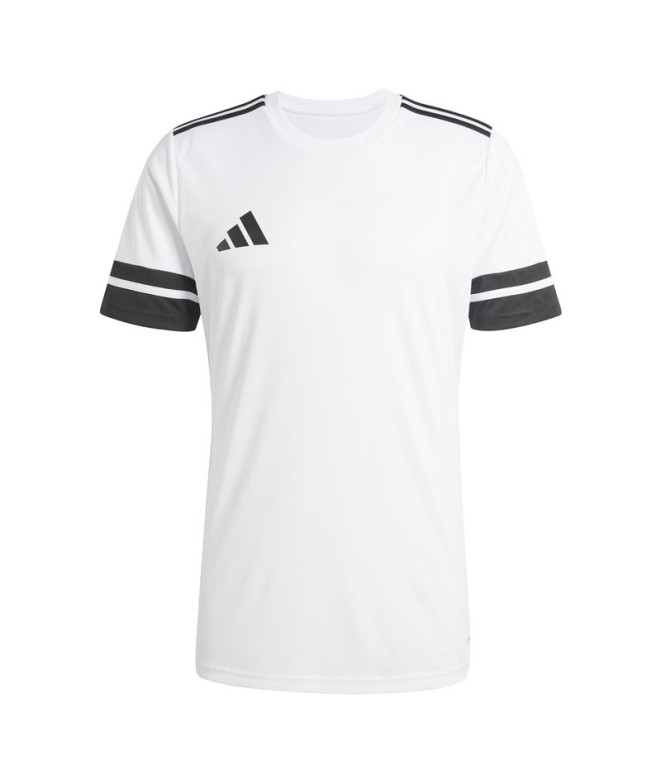 Camiseta de Futebol adidas Squadra25 Jsy Homem Branco/Preto