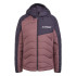 Casaco de Montanha adidas Terrex Multi Synthetic Insulated Hooded Mulher Granate