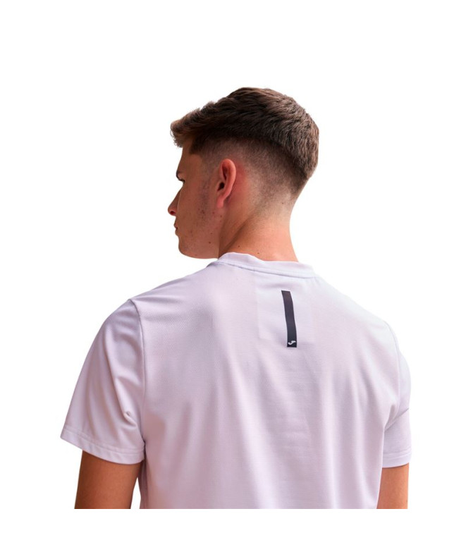 Camiseta De Running Joma R-City Branco Homem