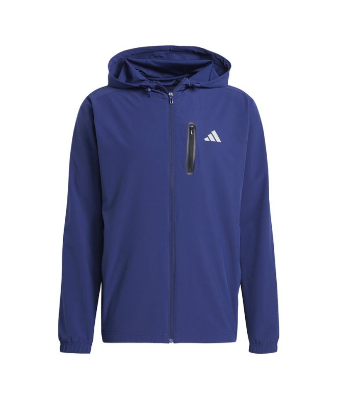 Moletom adidas Wv Tt Homem Azul Escuro