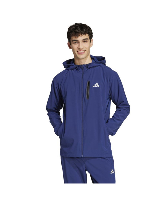 Sweat adidas Wv Tt Homme Bleu Foncé