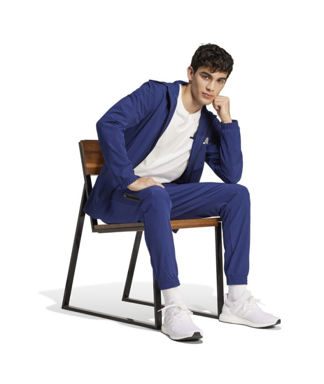 Sweat adidas Wv Tt Homme Bleu Foncé