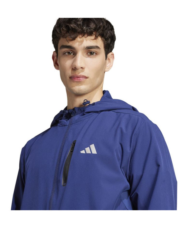 Sweat adidas Wv Tt Homme Bleu Foncé