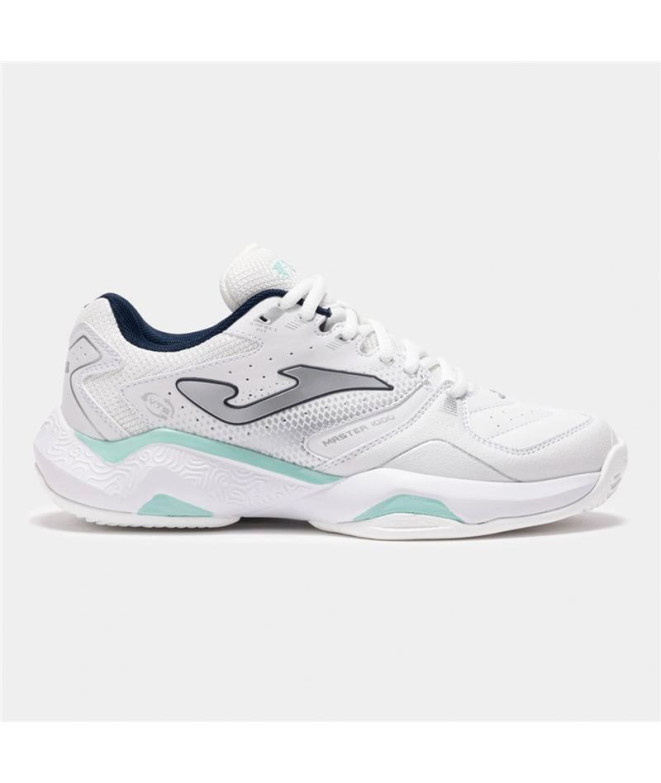 Zapatillas Joma Master 1000 Lady 2542 Blanco Turquesa Mujer