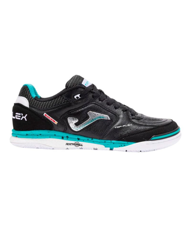 Zapatillas Joma Top Flex Rebound 2501 Negro Indoor Niño