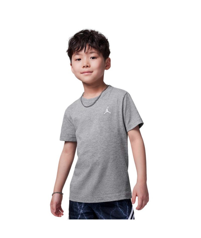 T-shirt Jordan Jdb Jumpman Air Emb Enfant Carbon