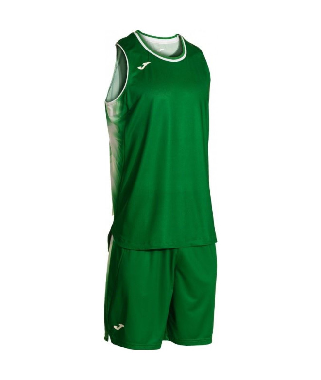 Conjunto de Fútbol Joma Final Four Hombre Verde/Blanco