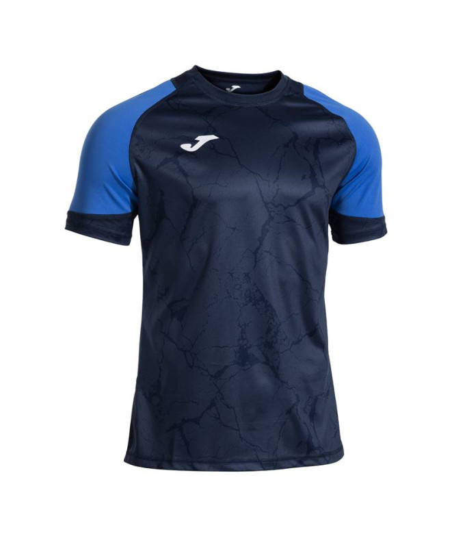 Camiseta Joma Hispa V Homem Dark Navy/Royal