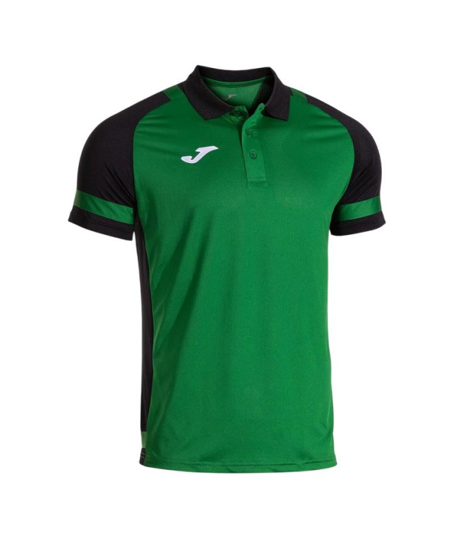 Polo Joma Líder Homem Verde/Preto
