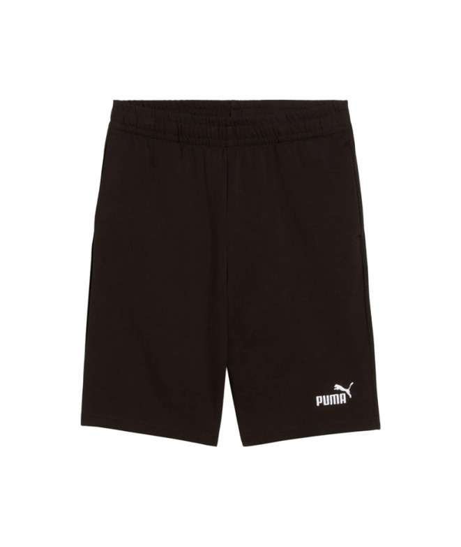 Calça Puma Essentials No. 1 Logo Jerse, Preto, Menino