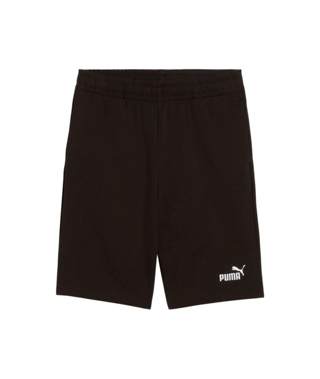 Pantalón Puma Essentials No. 1 Logo Jerse, Black, Niño