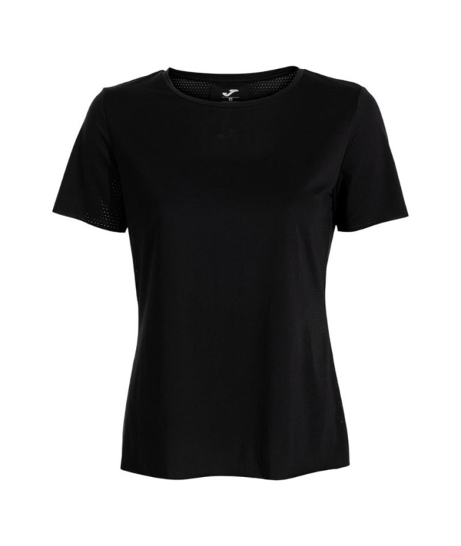 Camiseta de Fitness Joma Indoor Gym Mulher Preto