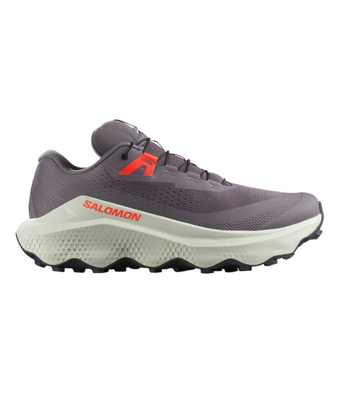 Zapatillas de Trail Salomon Ultra Glide 3 Excalibur/Icicle/Neon Flame Hombre