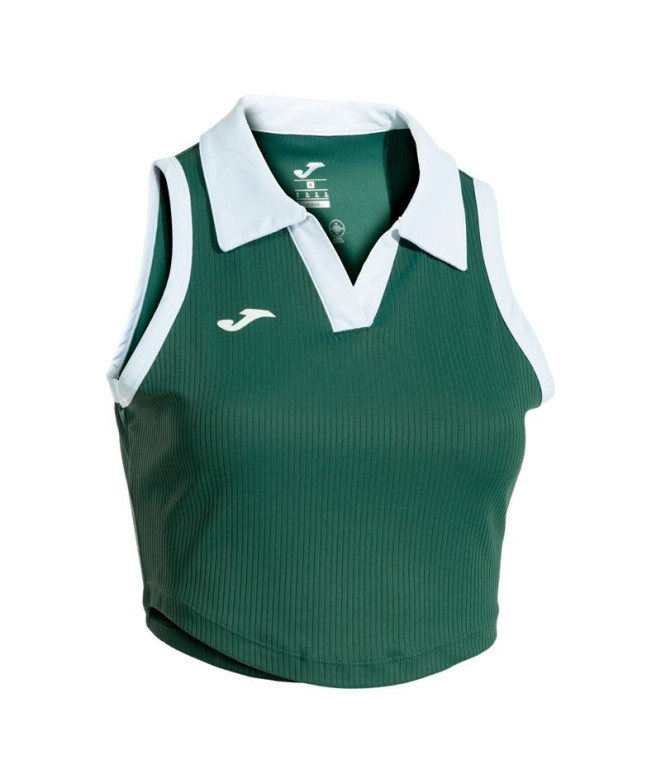 Polo de Tênis Joma Challenge Caqui Menina