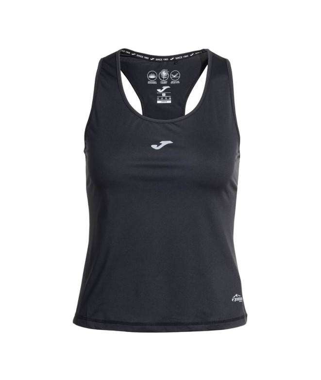 Camiseta de Montanha Joma R-Nature Mulher Preto