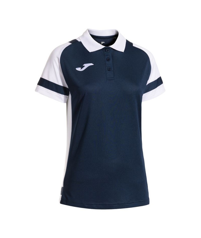 Polo Joma Lider Mujer Marino/Blanco