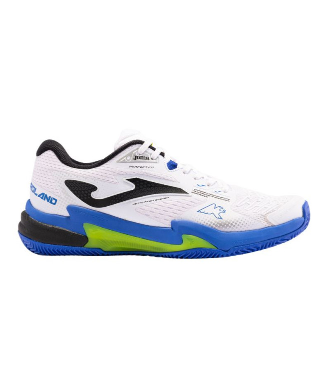 Zapatillas Joma Roland 2402 Hombre Blanco