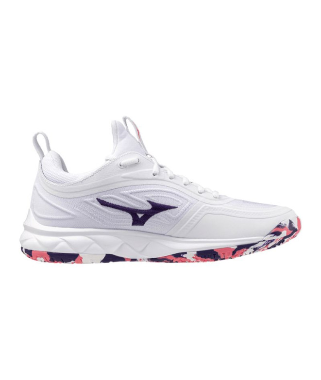 Sapatilhas de Voleibol Mizuno Wave Luminous 3 Mulher Branco