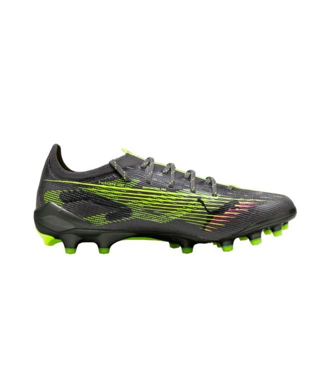 Botas de futebol Puma Ultra 5 Ultimate Ag Wn'S Matte Aged Silver-Yellow Alert-Sun ruck Mulher