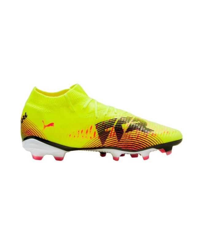 Botas de futebol Puma Future 8 Pro Fg/Ag Wn'S Yellow Alert - Sun Struck Mulher