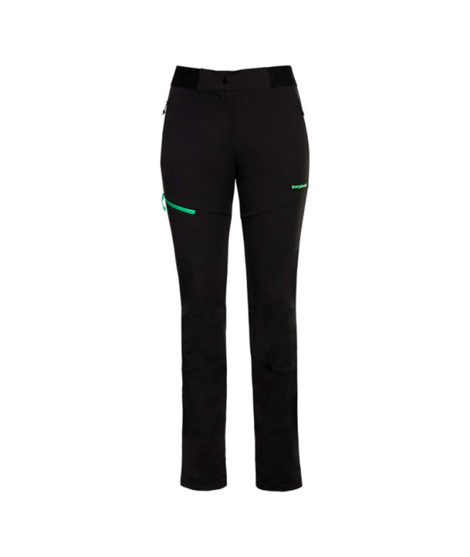 Pantalones Largos Trangoworld Balmaz Df Mujer Negro
