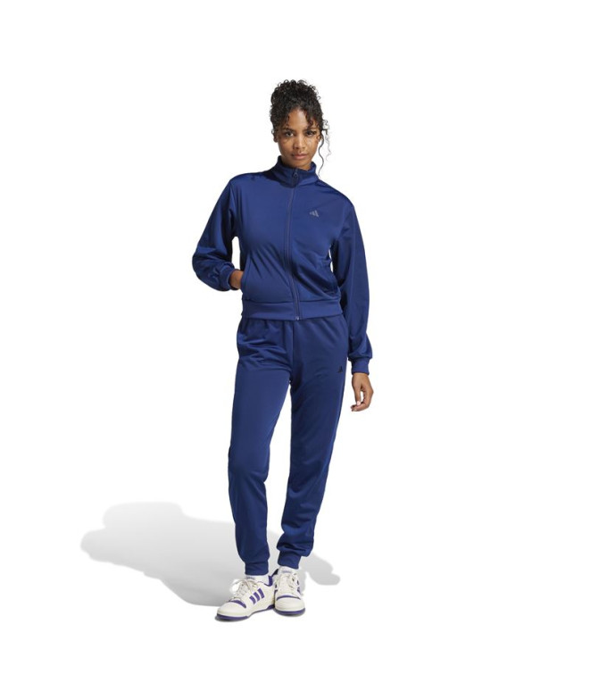 Chandal adidas Feelcozy Ts Mulher Azul Escuro
