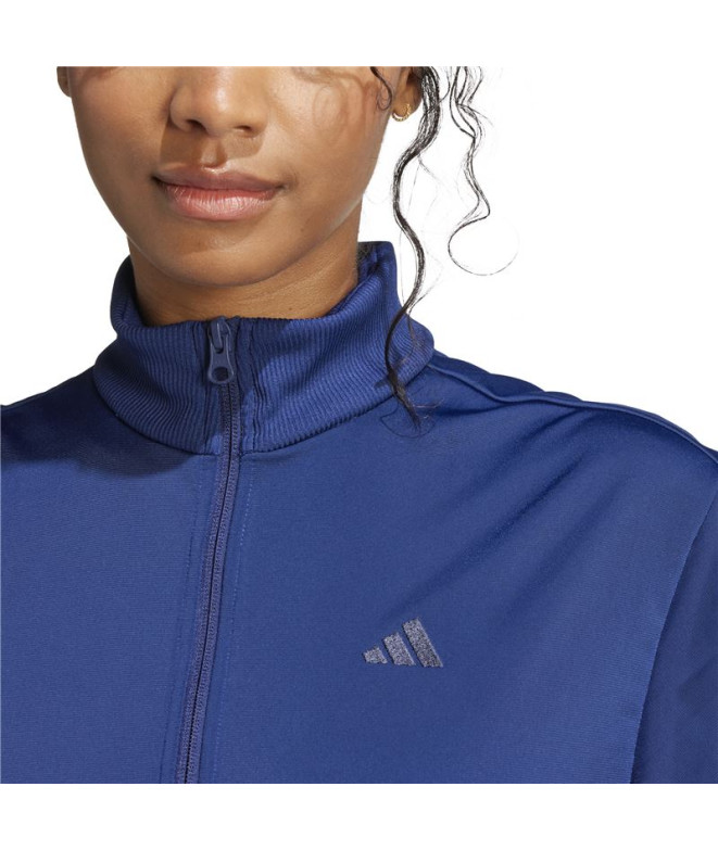 Chandal adidas Feelcozy Ts Mulher Azul Escuro