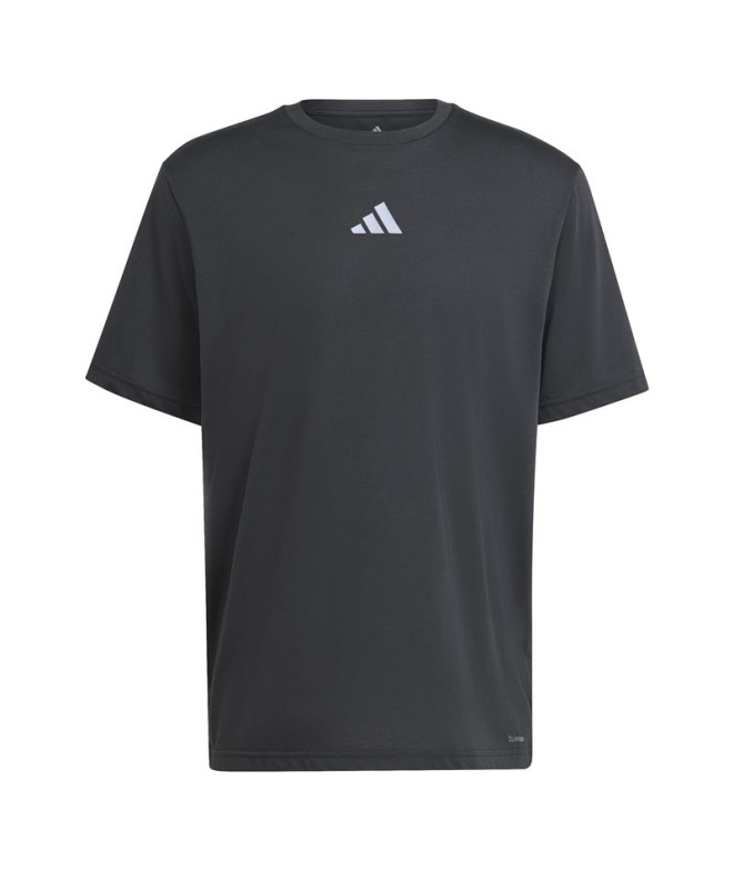 Camiseta de Fitness adidas Str G Homem Preto