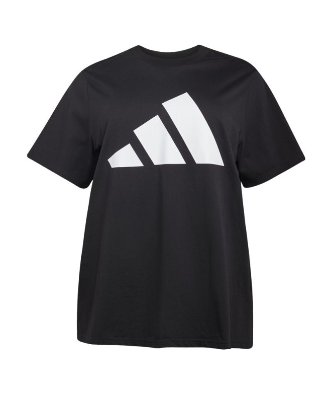 Camiseta adidas Bl Sj Inc Mulher Preto/Branco