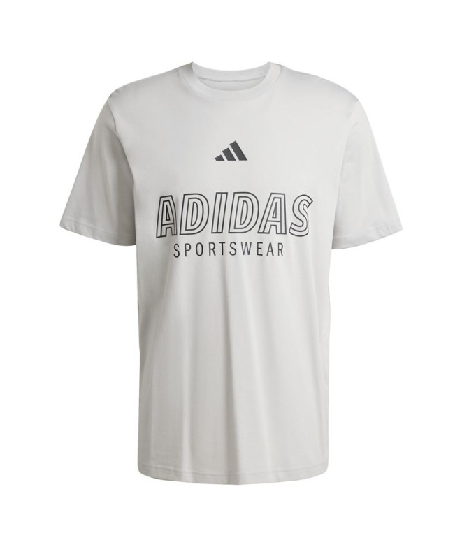 Camiseta adidas Hot Spw Hombre Gris