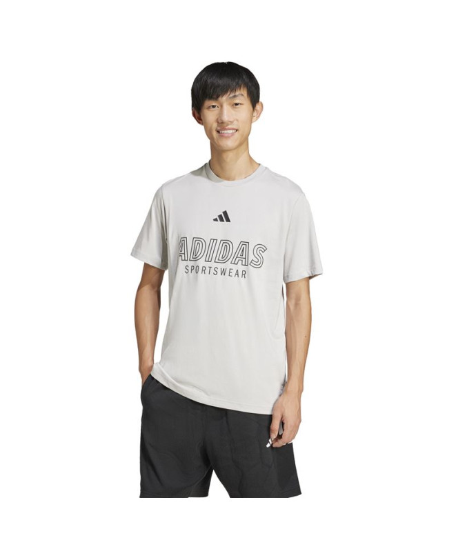 Camiseta adidas Hot Spw Homem Cinza