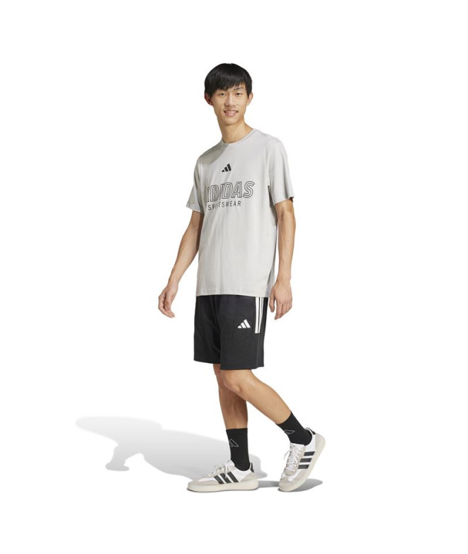 Camiseta adidas Hot Spw Homem Cinza