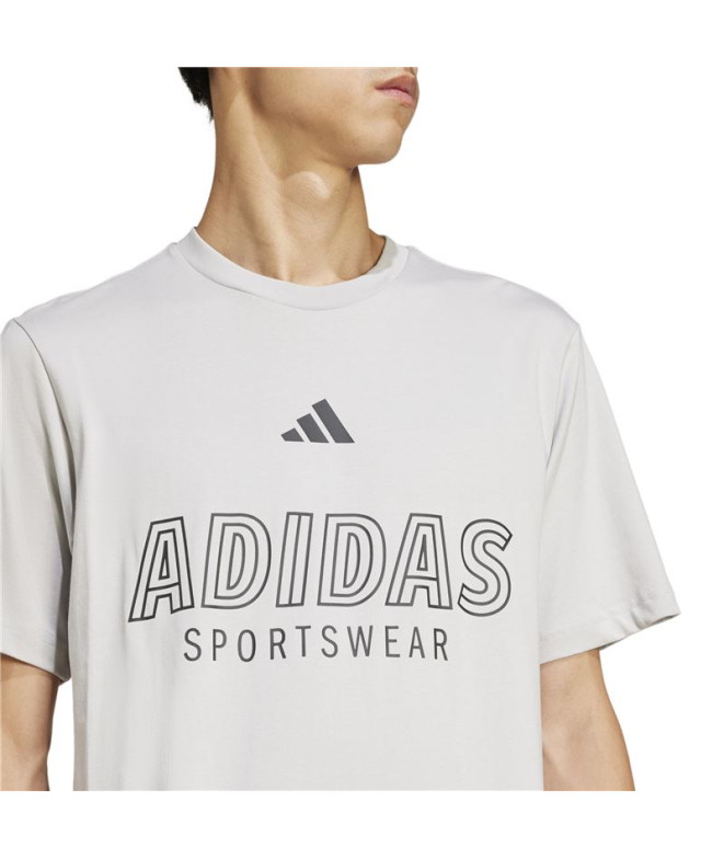 Camiseta adidas Hot Spw Homem Cinza