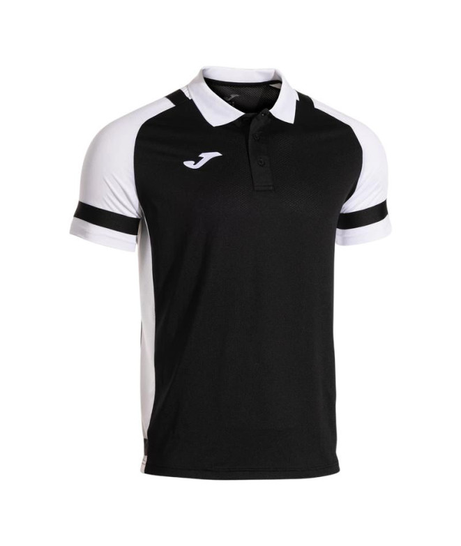 Polo Joma Líder Homem Preto/Branco
