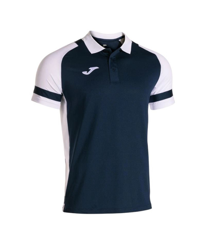 Polo Joma Líder Homem Marinho/Branco