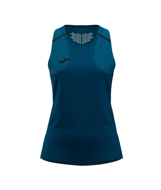 Camiseta de Fitness Joma Ranking Mulher Azul