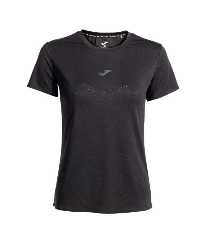 Camiseta de Running Joma R-City Mujer Negro