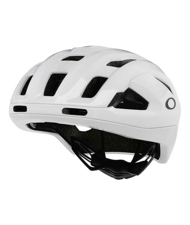 Casco de Ciclismo Oakley Aro3 Endurance Hombre Blanco Polished