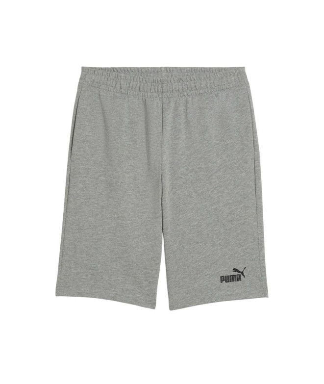 Pantalon Puma Essentials No. 1 Logo Jerse, Gris Moyen, Enfant