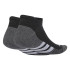 Meias de Fitness adidas Prf Cc C Low 3P Infantil Preto/Branco